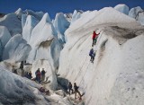 Otra escalada en el glaciar